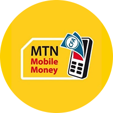 Logo paiement MTN Mobile Money